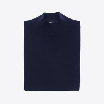 Pull donkerblauw merinos