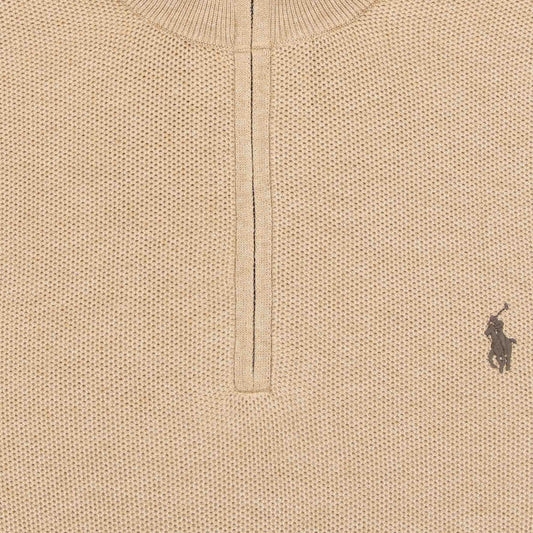 Pull beige structuur