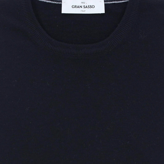 Pull zwart merinos