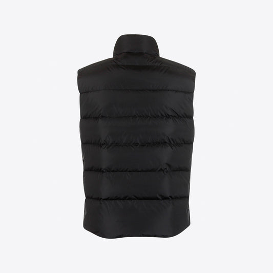 Bodywarmer zwart re-nylon