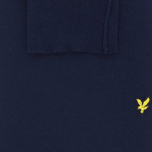 Pull donkerblauw katoen