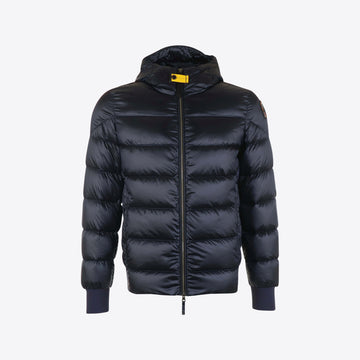 Jas donkerblauw nylon