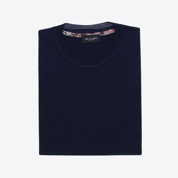 Pull donkerblauw merinos IQ