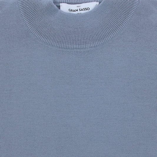 Pull lichtblauw merinos