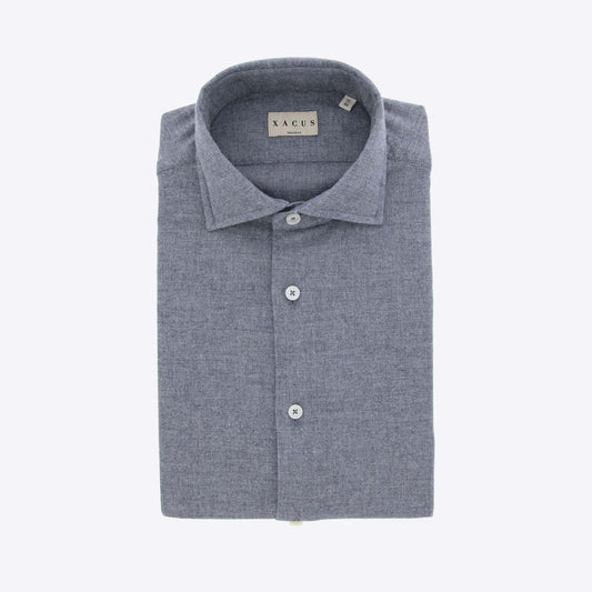 Hemd grijs flannel