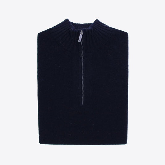 Pull donkerblauw merinos