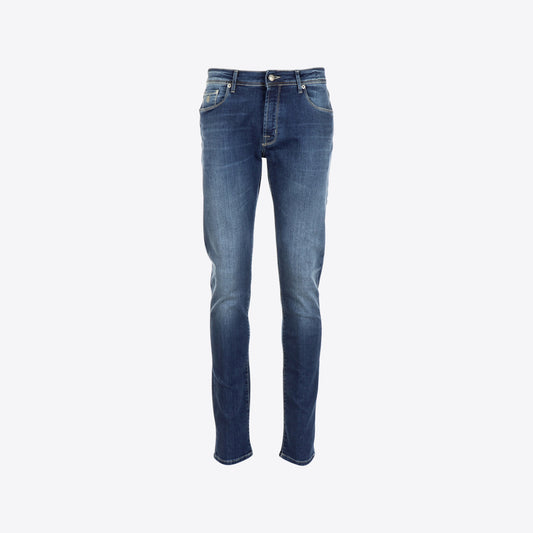 Broek jeans blauw