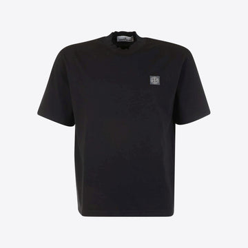 T-shirt zwart boxy
