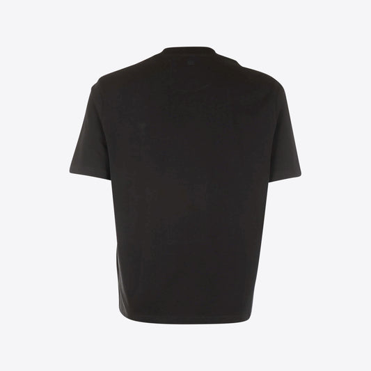 T-shirt zwart boxy