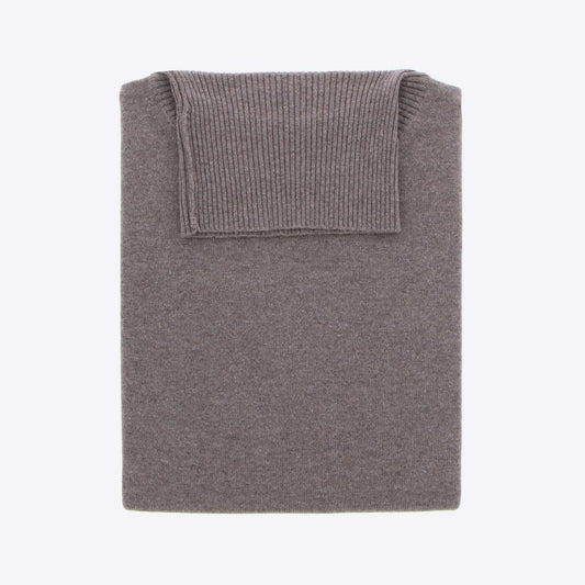 Pull taupe lamswol ID
