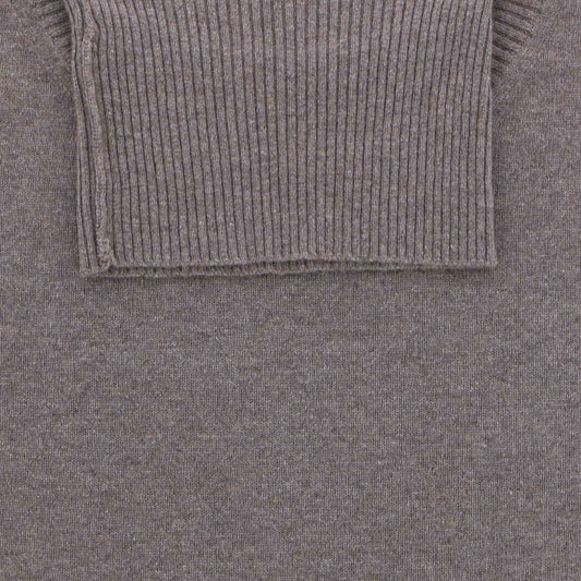 Pull taupe lamswol ID
