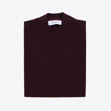 Pull bordeaux merinos