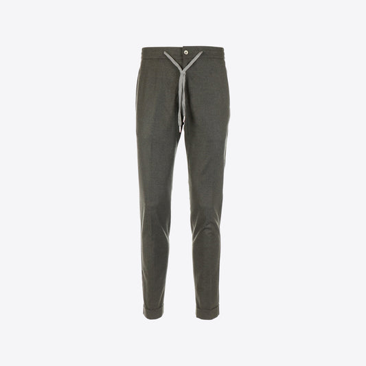 Broek groen cashmere