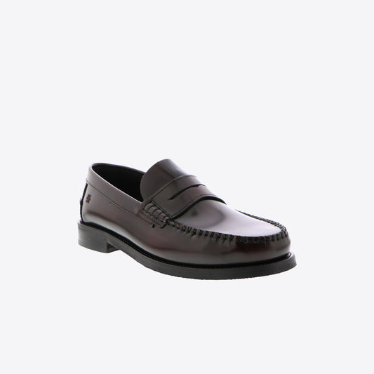 Mocassin bordeaux led. 870