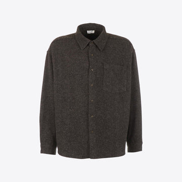 Hemd bruin chevron