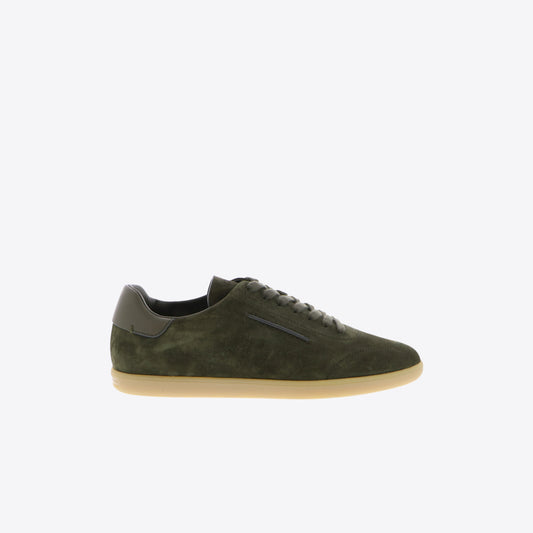 Sneakers groen daim