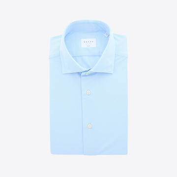 Hemd blauw tecno