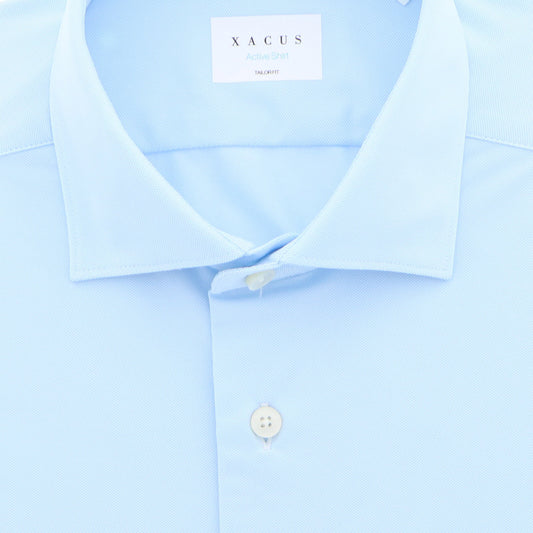 Hemd blauw tecno
