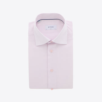 Hemd roze print fit