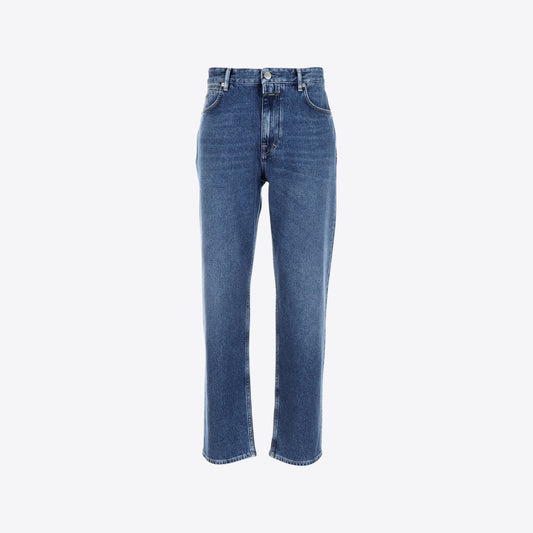 Jeans blauw loose