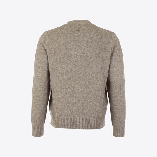 Cardigan beige knopen Yak