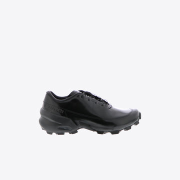 Sneakers zwart leder