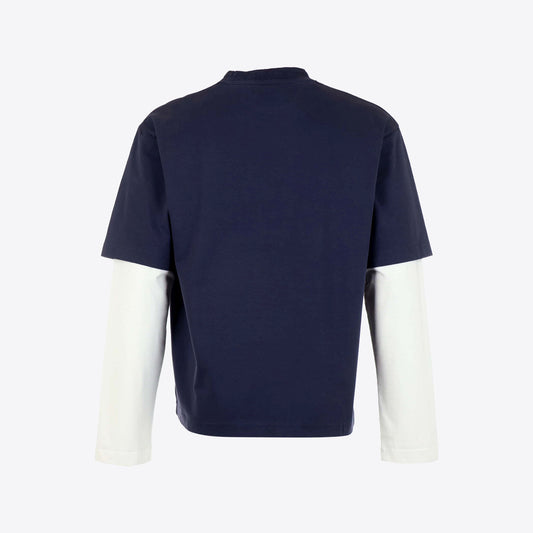 T-shirt donkerblauw