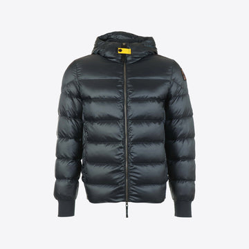 Jas grijs blauw nylon