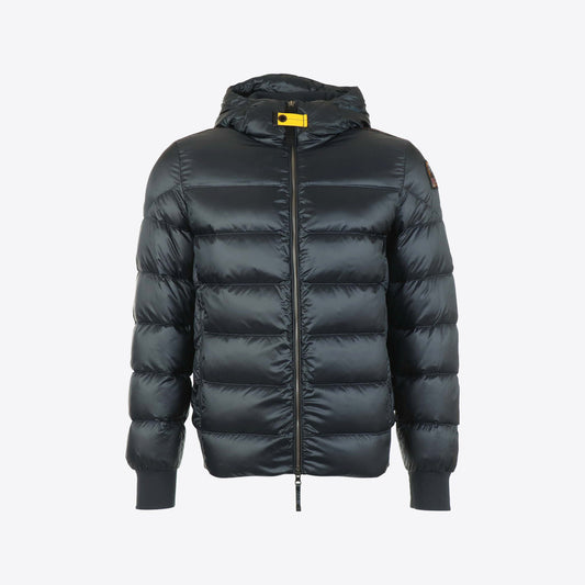 Jas grijs blauw nylon