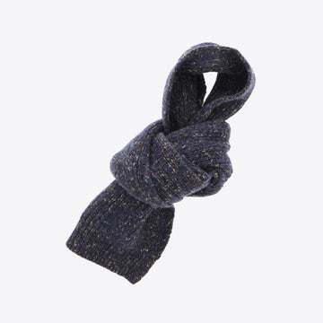 Sjaal donkerblauw melange