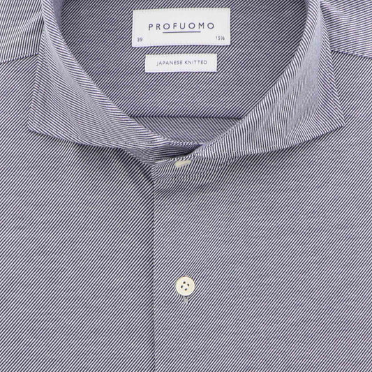 Hemd blauw jersey