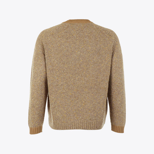 Pull beige melange