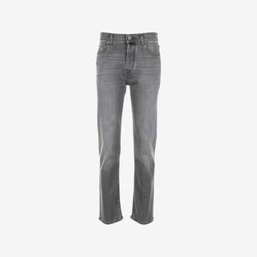 Jeans donkergrijs recht Edo