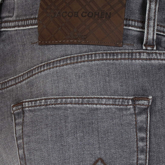 Jeans donkergrijs recht Edo