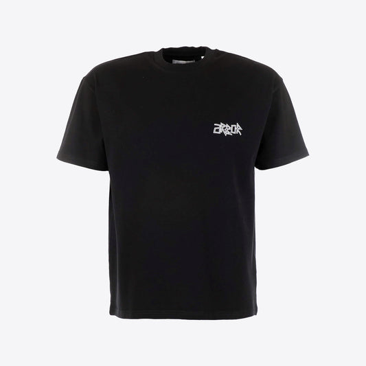 T-shirt zwart flower