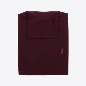 Pull bordeaux merinos
