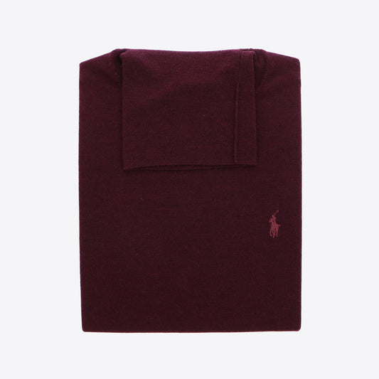 Pull bordeaux merinos