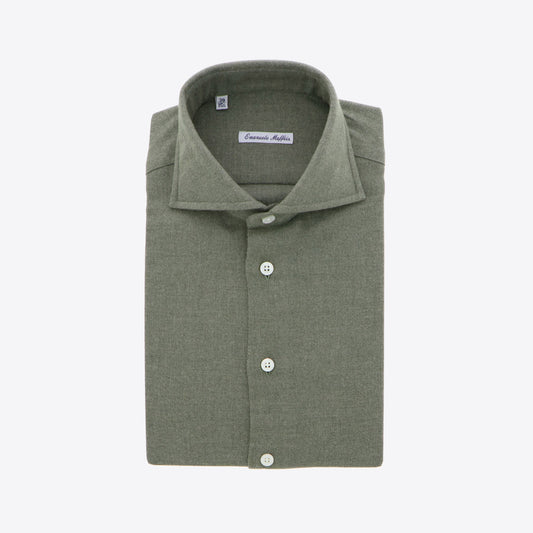 Hemd kaki flannel