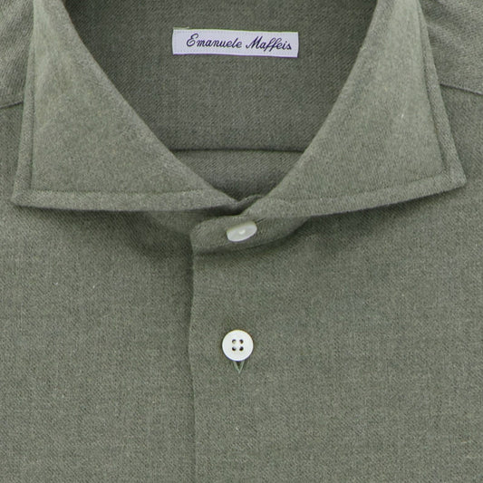 Hemd kaki flannel