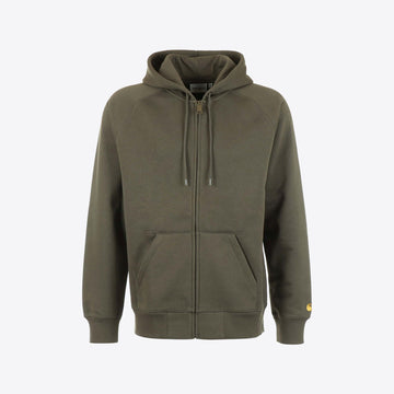 Cardigan kaki rits