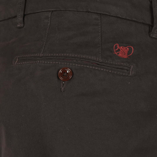 Broek bruin  katoen