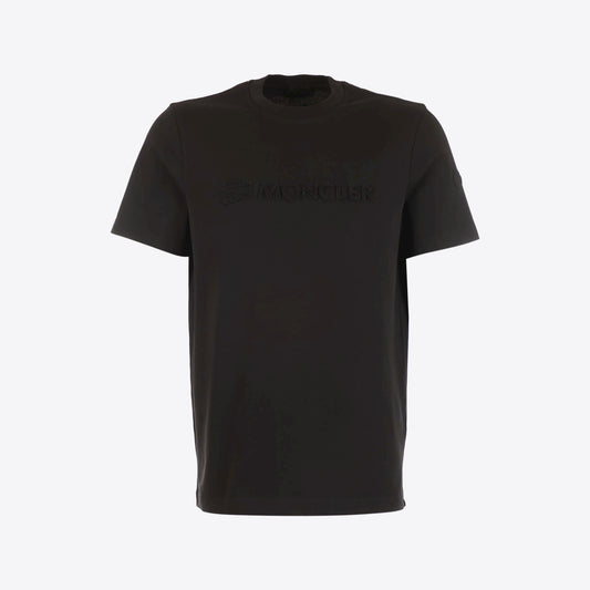 T-shirt zwart needle logo