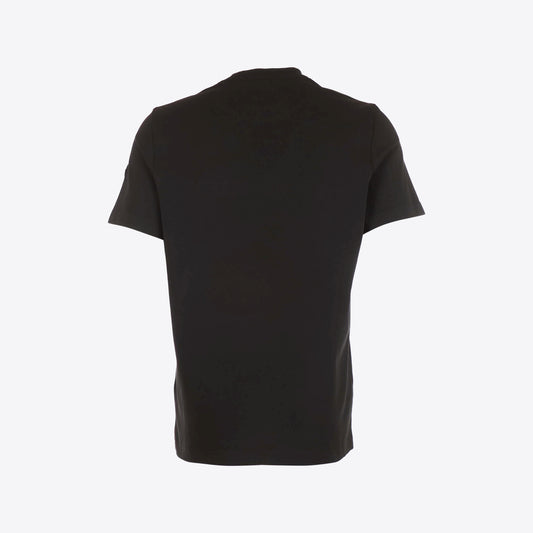T-shirt zwart needle logo
