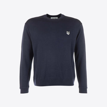 Pull donkerblauw merinos