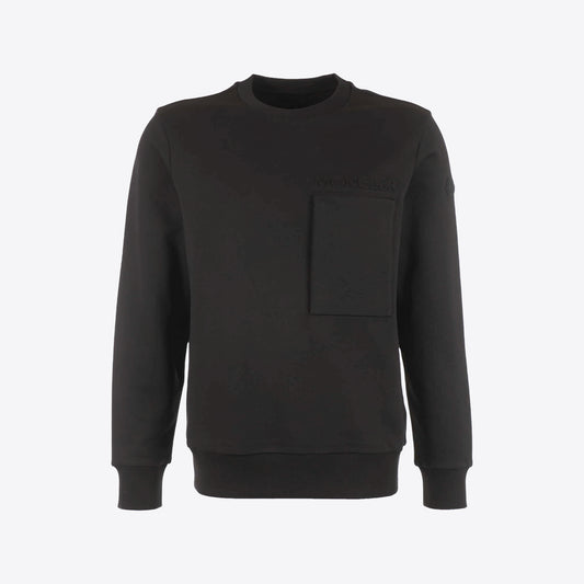 Sweater zwart nylon