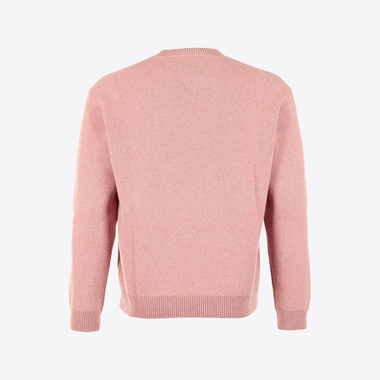 Pull roze lamswol