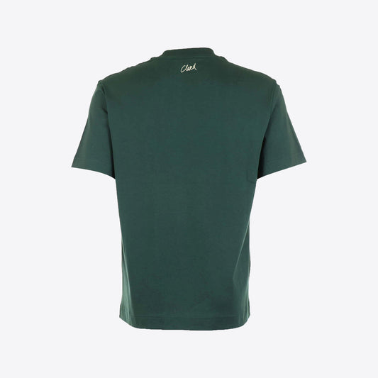 T-shirt donkergroen