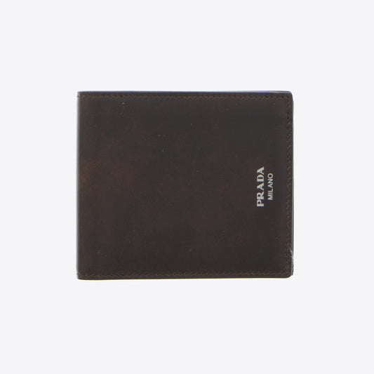 Portefeuille bruin  vintage