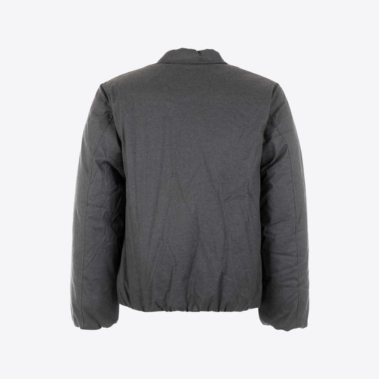 Jas donkergrijs wol Peached