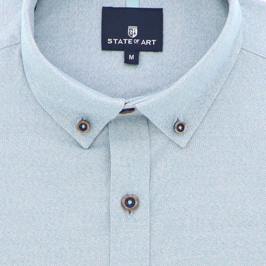 Hemd lichtblauw flannel